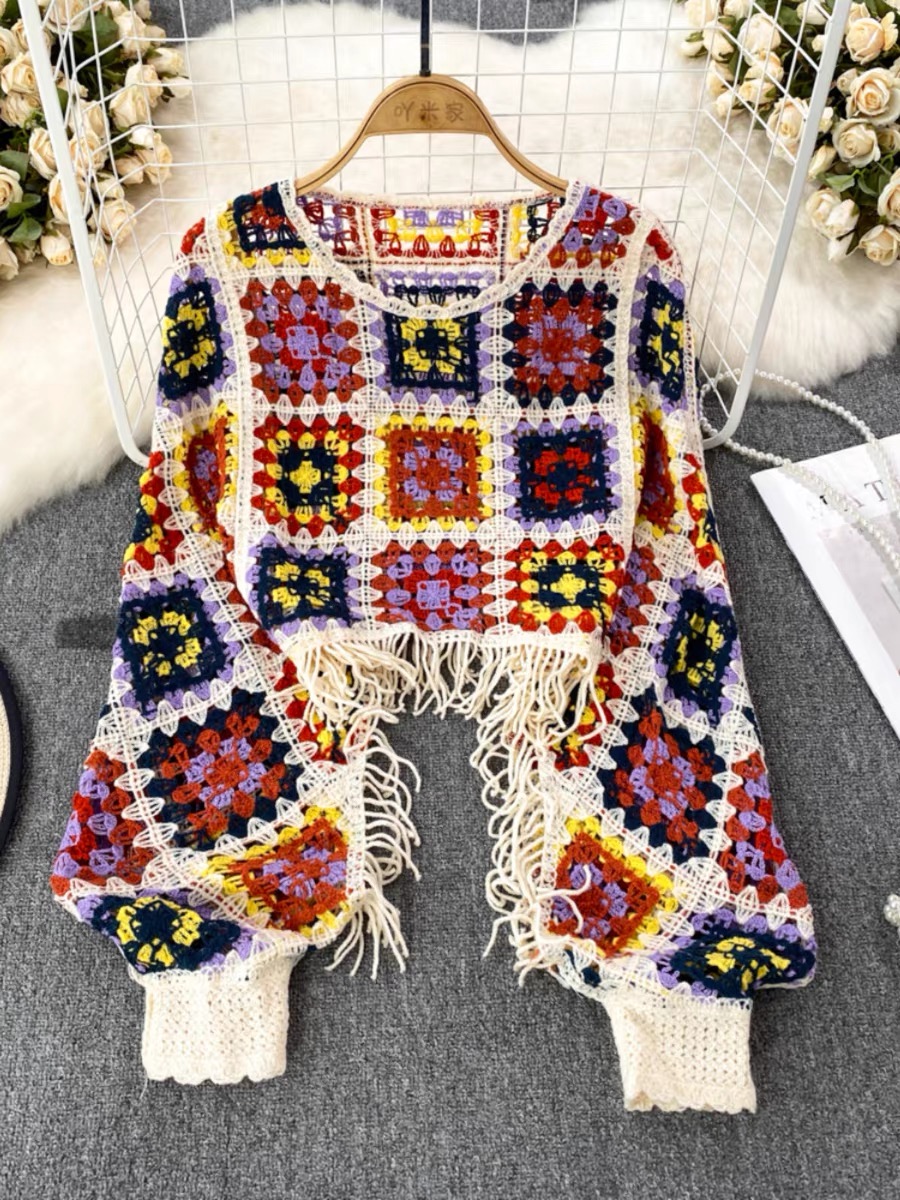 Only want you crotchet sweater SSZZ393 images